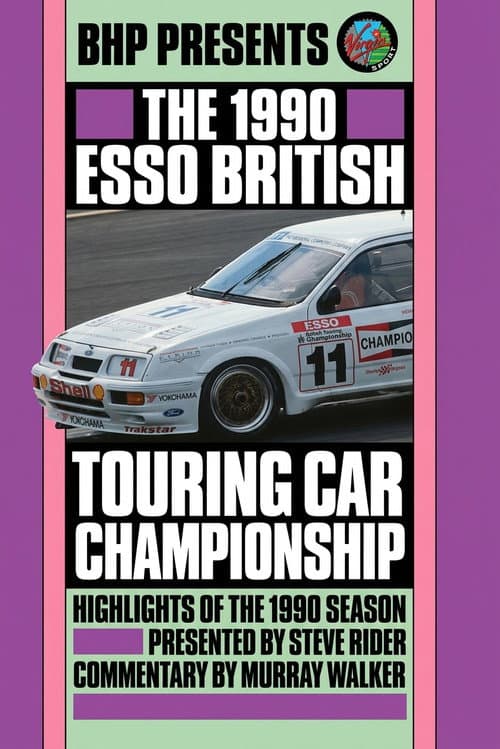 BTCC 1990 Review poster