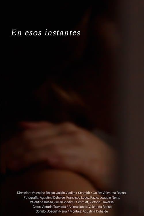 En esos instantes poster