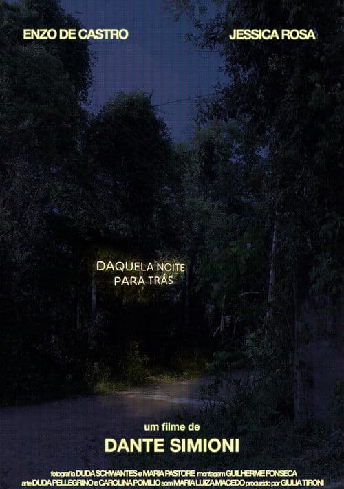 Daquela Noite Para Trás poster