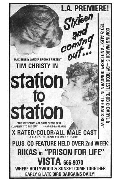 Station To Station poster