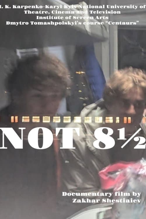 Not 8½ poster