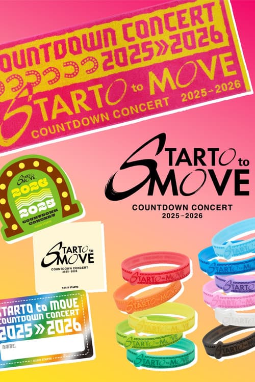 COUNTDOWN CONCERT 2025-2026 STARTO to MOVE poster