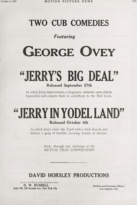 Jerry's Big Deal poster