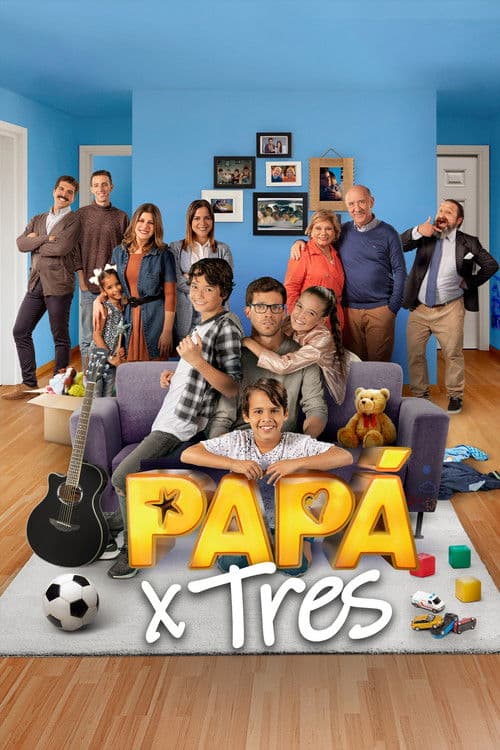 Papá X Tres poster