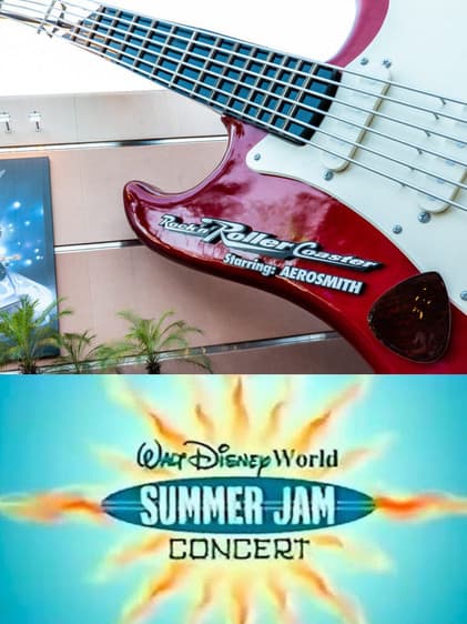 Walt Disney World Summer Jam Concert 2001 poster