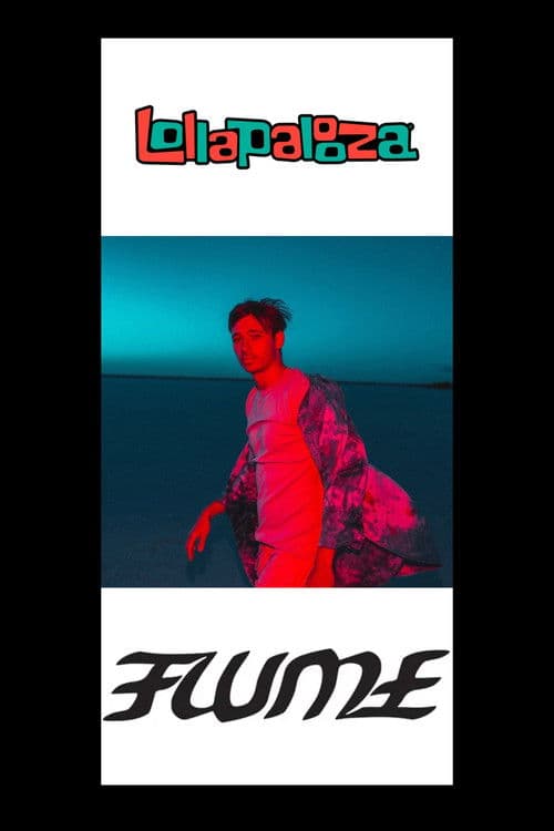 Flume - Live at Lollapalooza poster