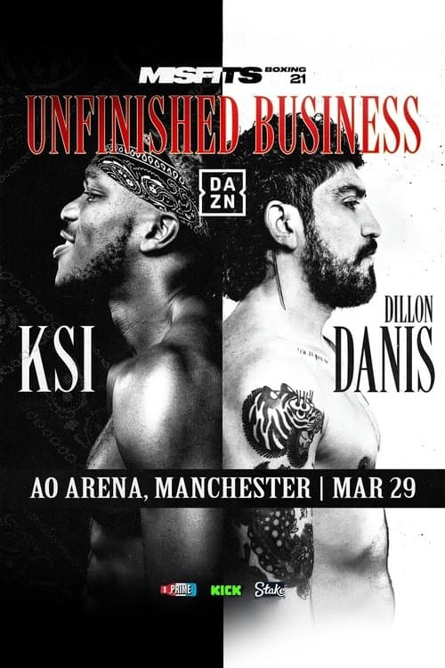 KSI vs. Dillon Danis poster