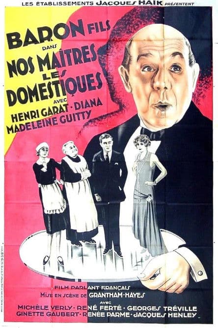 Nos maîtres les domestiques poster
