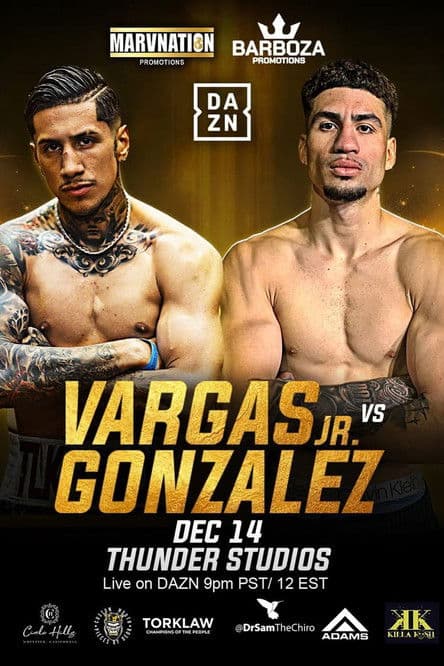 Fernando Vargas Jr. vs. Jesus Gonzalez poster