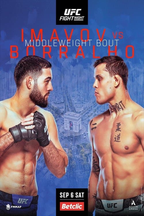 UFC Fight Night 258: Imavov vs. Borralho poster