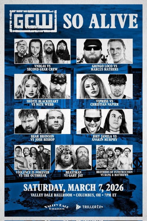 GCW So Alive 2026 poster