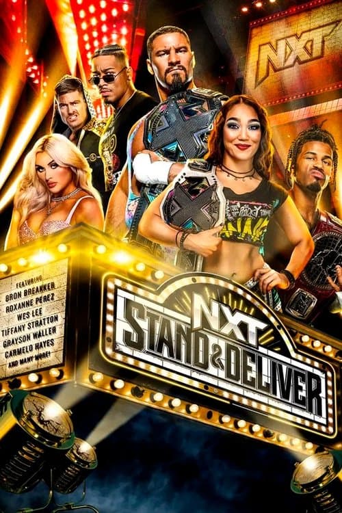 WWE NXT Stand & Deliver 2023 poster
