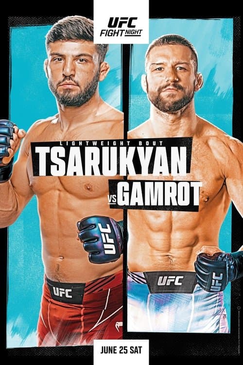 UFC on ESPN 38: Tsarukyan vs. Gamrot poster