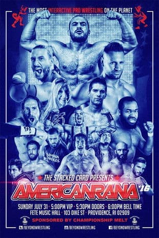 Beyond Americanrana 2016 poster
