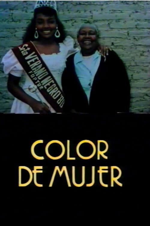 Color de mujer poster