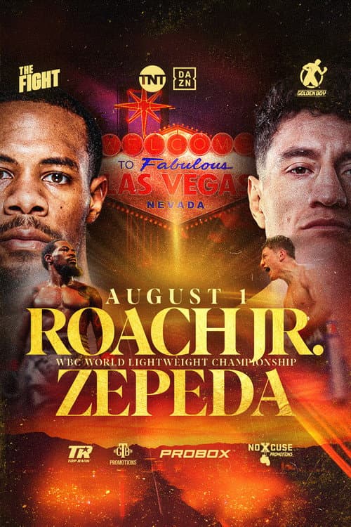 Lamont Roach Jr. vs. William Zepeda poster
