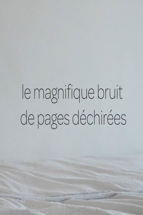 le magnifique bruit de pages déchirées poster