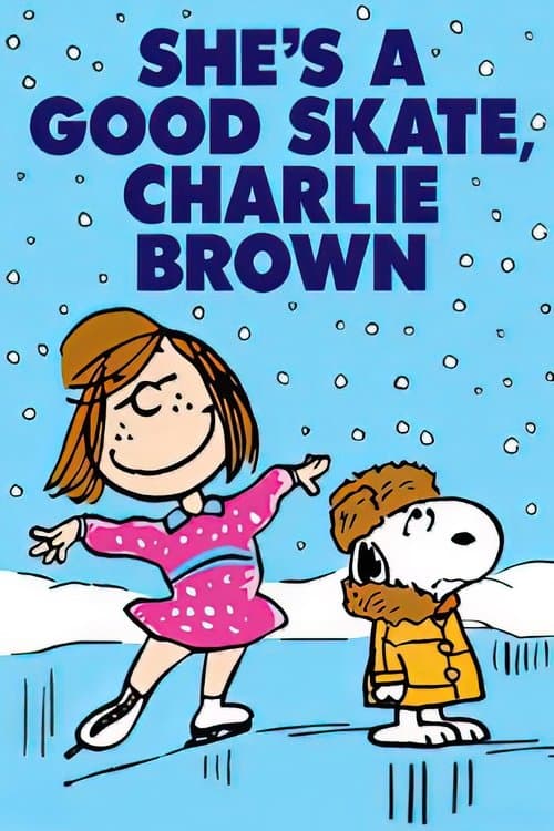 She's a Good Skate, Charlie Brown poster