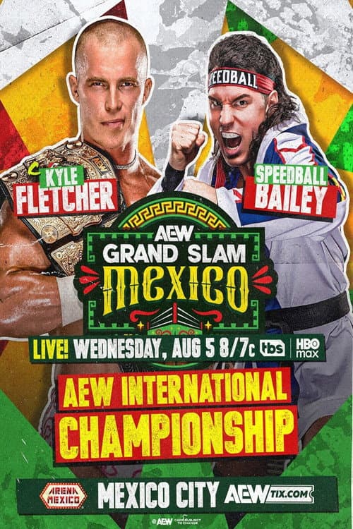 AEW Grand Slam Mexico 2026 poster