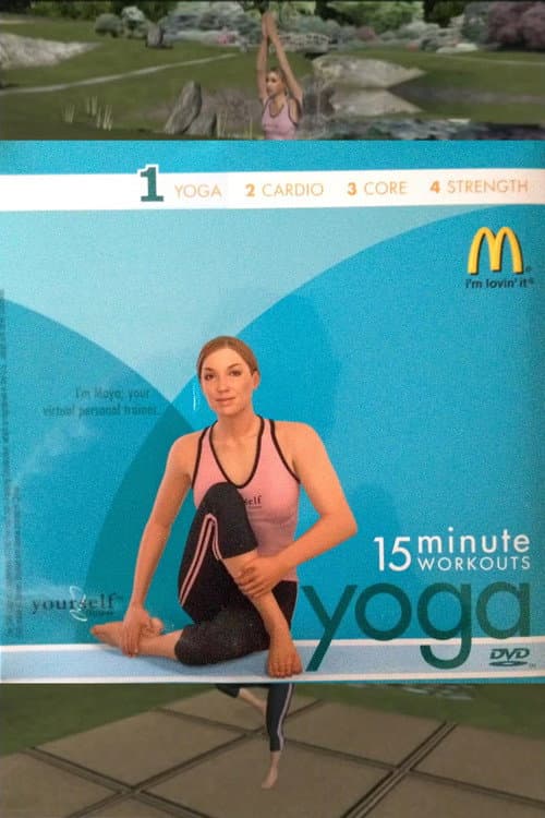 McDonald's 15 Minute Yoga poster