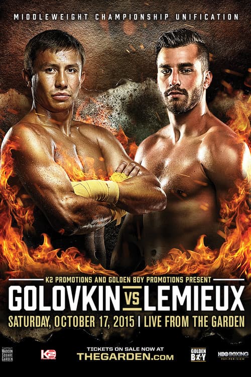 Gennady Golovkin vs. David Lemieux poster