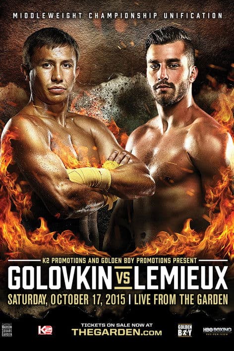 Gennady Golovkin vs. David Lemieux