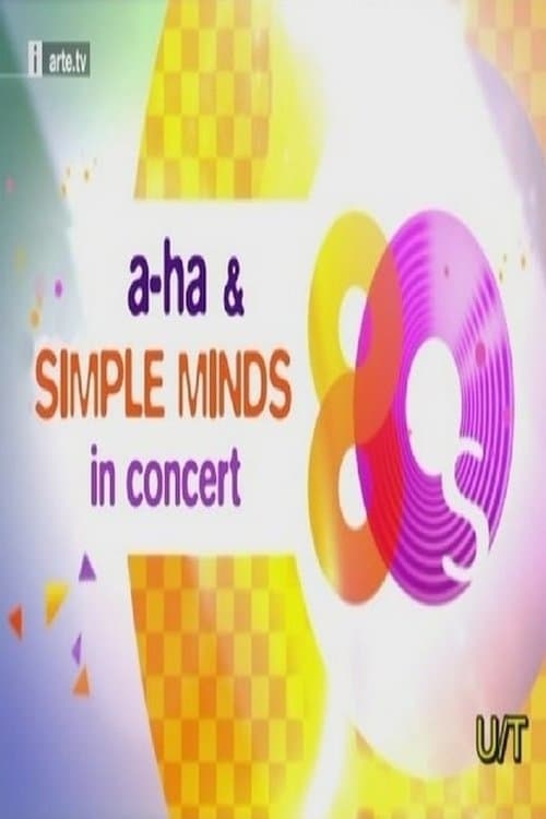 Simple Minds & a-ha in Concert: Engers Castle in Neuwied, Germany poster
