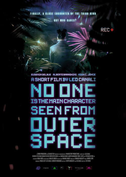 No One Is The Main Character Seen From Outer Space poster