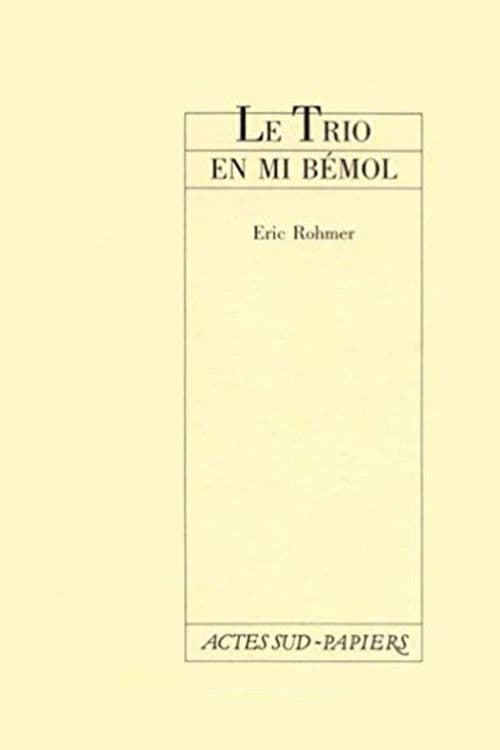 Trio in E Flat poster