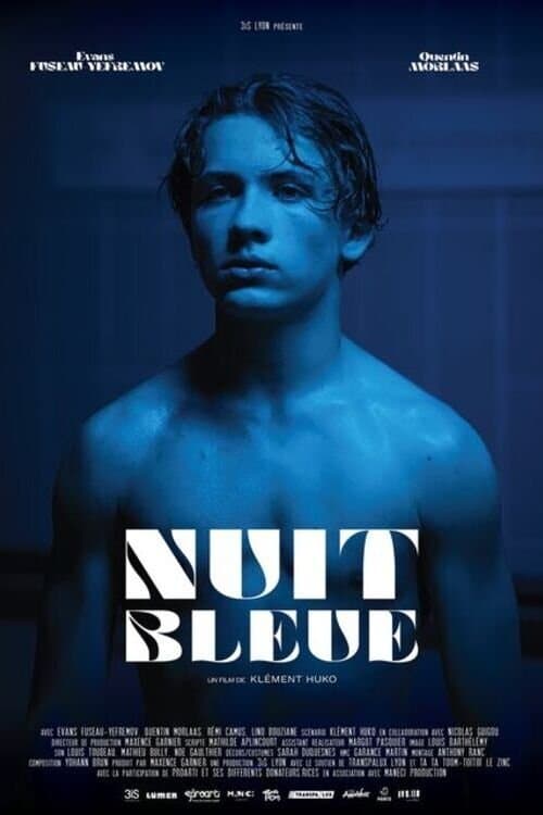 Nuit bleue poster