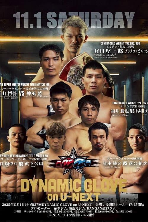 DYNAMIC GLOVE on U-NEXT Vol.37 poster