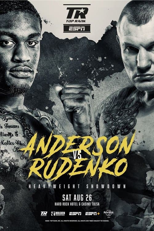 Jared Anderson vs. Andriy Rudenko poster