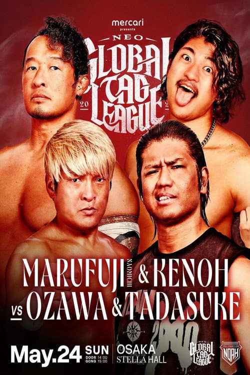 NOAH Neo Global Tag League 2026 ~ Day 2 poster