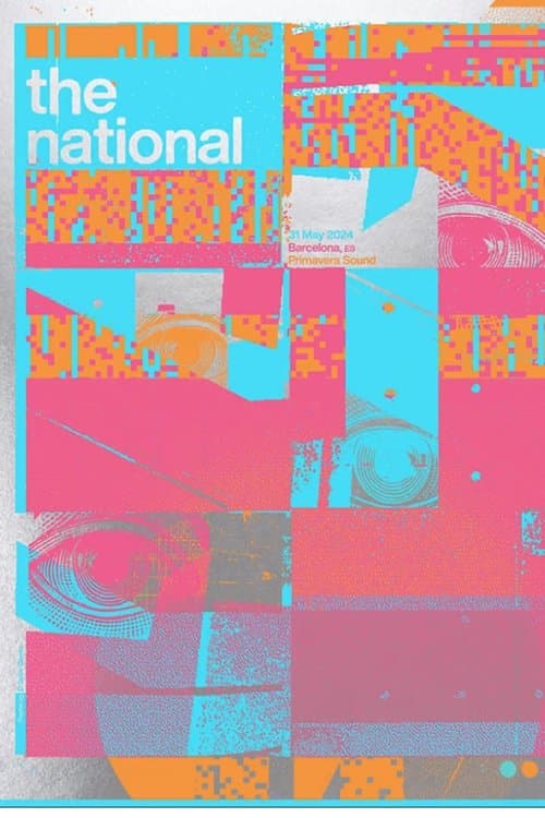 The National - Live at Primavera Sound Barcelona 2024 poster
