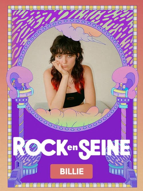Billie - Rock en Seine 2026 poster