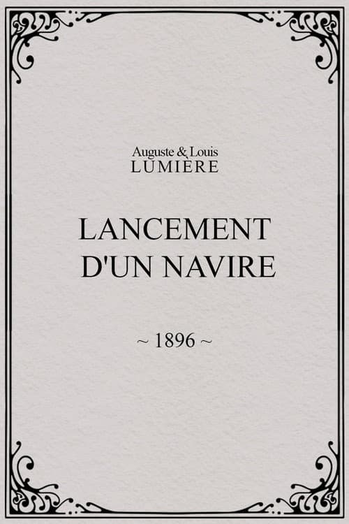 Launching of a Ship poster