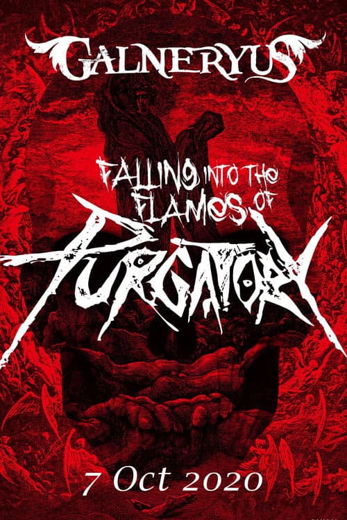 GALNERYUS - FALLING INTO THE FLAMES OF PURGATORY poster