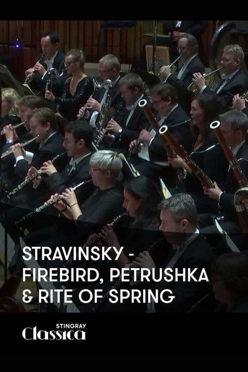 Stravinsky Ballets poster