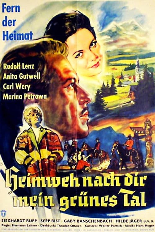 Heimweh nach dir, mein grünes Tal poster