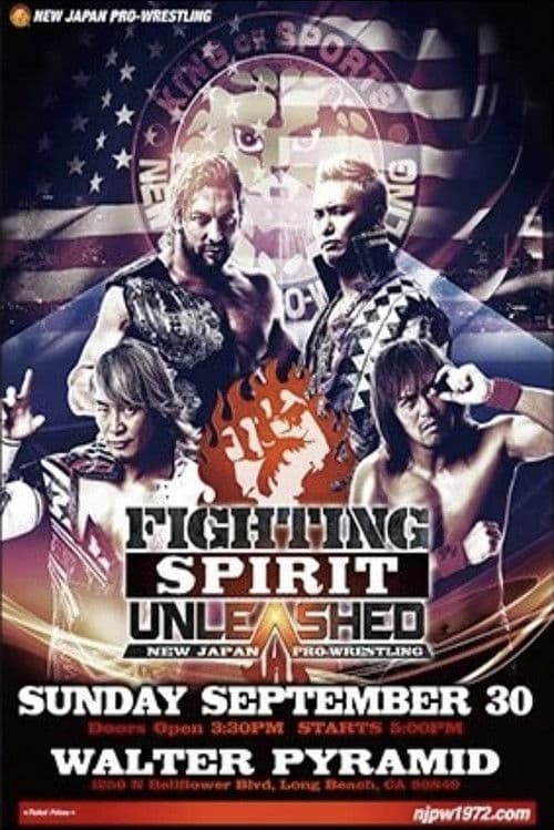 NJPW Fighting Spirit Unleashed 2018 poster