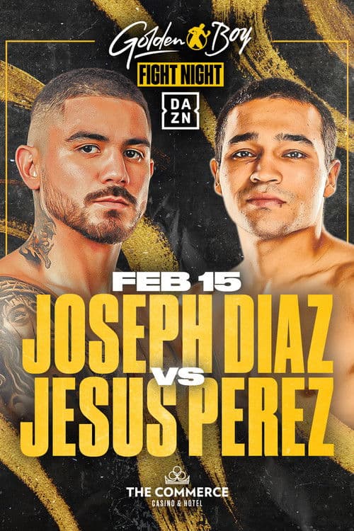 Joseph Diaz Jr vs. Jesus Perez poster