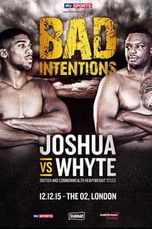 Anthony Joshua vs. Dillian Whyte poster