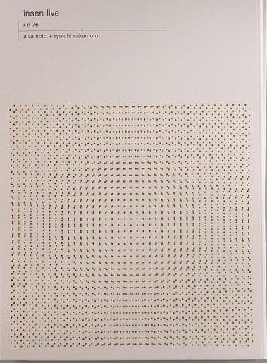Alva Noto + Ryuichi Sakamoto: Insen Live poster