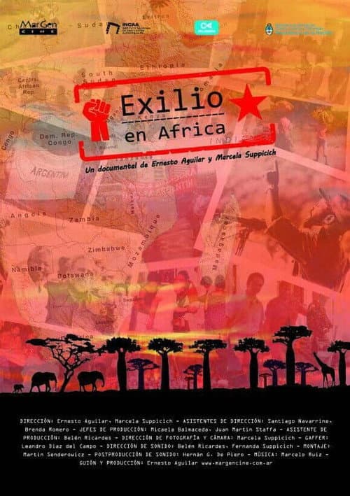 Exilio en África poster