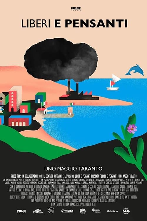Liberi e pensanti - Uno maggio Taranto poster