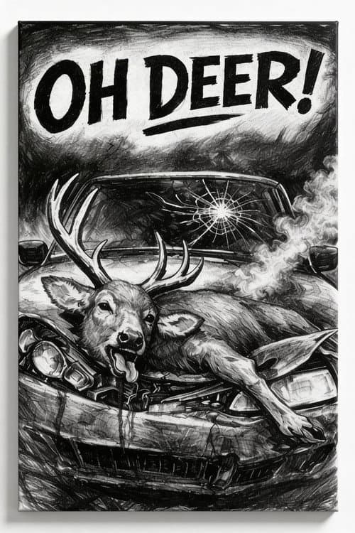 OH DEER poster