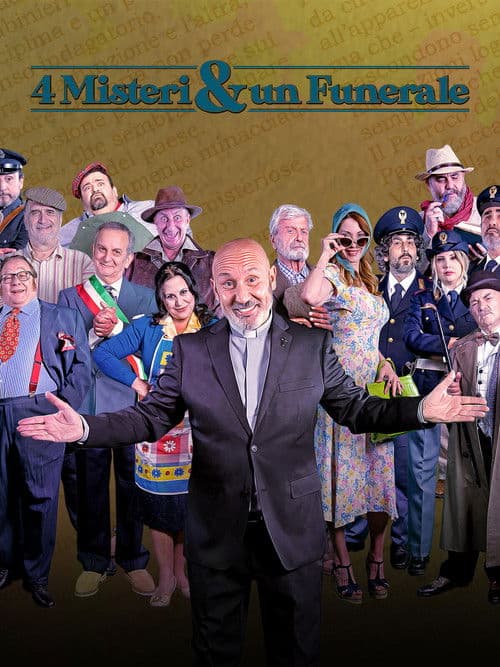 4 misteri e un funerale poster