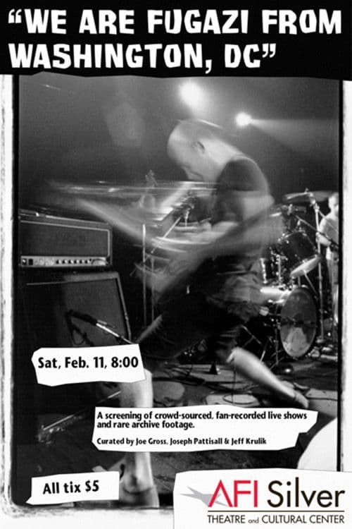 We Are Fugazi from Washington, D.C. poster