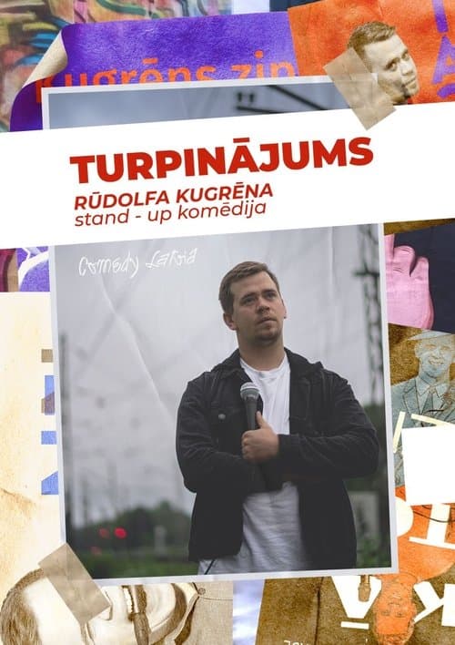 Turpinājums. Rūdolfa Kugrēna solo stand-up izrāde poster