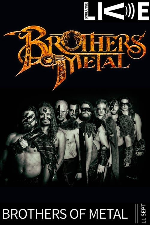 Brothers of Metal - Borlänge Livestream poster